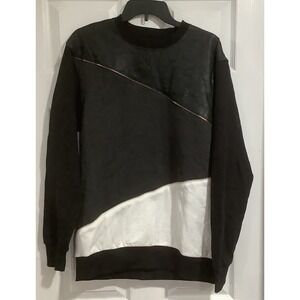 Vntg Bleecker & Mercer Mens Long sleeves Sweater  Pullover Size M 90's
